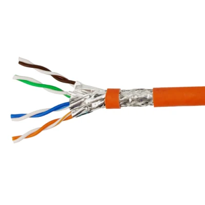 Cable Lan Telemax Cat 6a Sftp 23awg 100% Cobre 0,57 mm Pvc