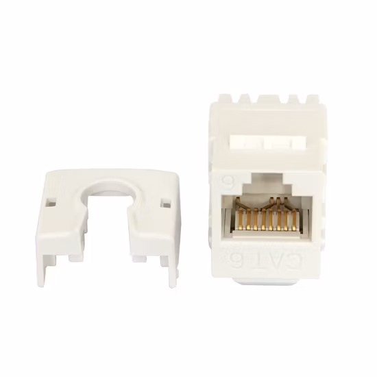  Rj 45 UTP Cat.  Conector Keystone 5e de 180 grados