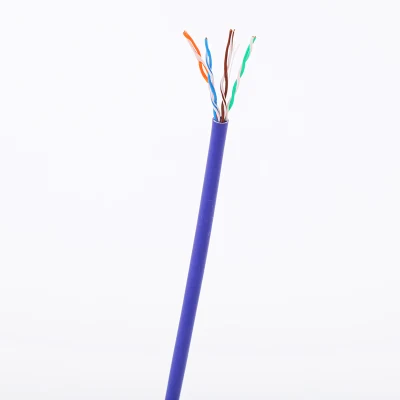 Cables Ethernet de cobre puro Cat5/Cat5e/CAT6, cables de red OFC sólidos, UTP/FTP, interior/exterior, suministro directo de fábrica