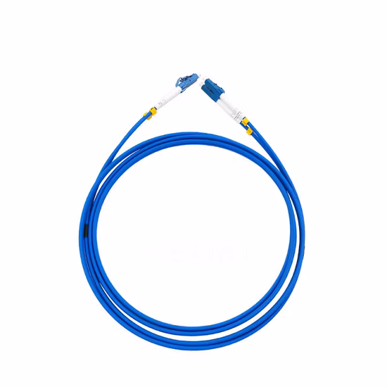 FTTH Cable de conexión blindado SM/mm Puente dúplex Sc/LC/FC/St Cable de conexión de fibra óptica